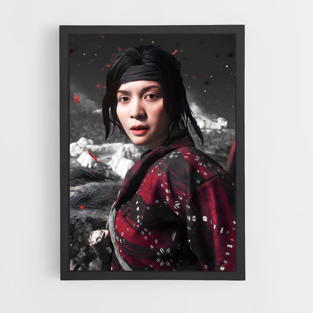 Poster Danse de la Lame – affiche Ghost of tsushima (vue 2)